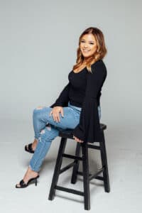 M3 Beauties 60 - About M3 Beauty M3 Beauty Hair and Makeup Artist Prisila Rivera - Woman with red hair smiling