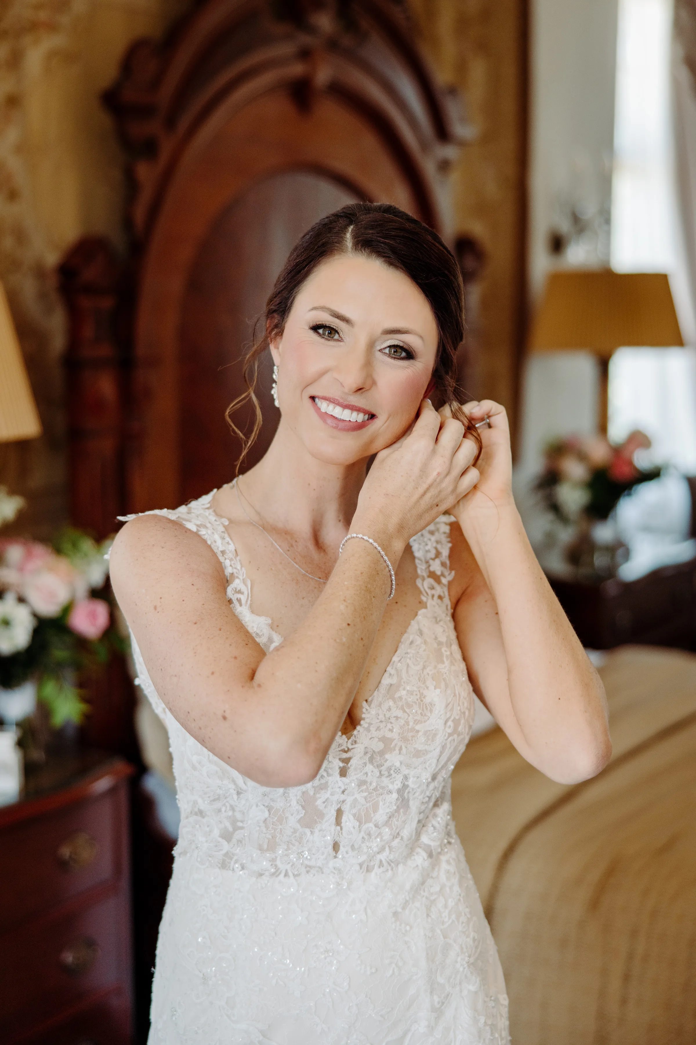 Bride Getting Ready Orlando Wedding M3 Beauty - Wedding Makeup and Hair Gallery Bride Getting Ready Orlando Wedding M3 Beauty