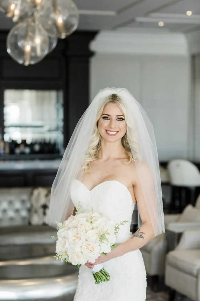 Bride with Dramatic Pop Eyes Orlando M3 Beauty - Wedding Makeup and Hair Gallery Bride with Dramatic Pop Eyes Orlando M3 Beauty