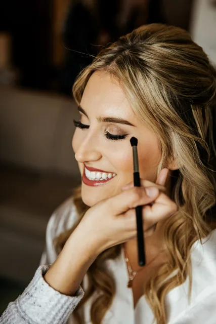 Glowing Tanned Bride in Florida M3 Beauty - Wedding Makeup and Hair Gallery Glowing Tanned Bride in Florida M3 Beauty