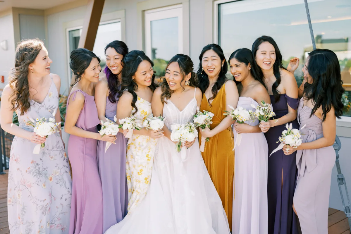 Gorgeous Colorful Bridesmaids with Beautiful Hair and Makeup Orlando M3 Beauty - Wedding Makeup and Hair Gallery Gorgeous Colorful Bridesmaids with Beautiful Hair and Makeup Orlando M3 Beauty